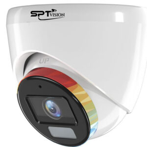 SPT-IPC-DL34A4MC-L-Y  HUNTER SPT 4MP IP  Tow Way Audio speaker no need any Power ILLUMAX DOME