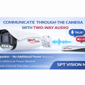 5MP IP  Tow Way Audio speaker no need any Power ILLUMAX BULLET SPT-IPC-BZ545MC-L METAL HUNTER